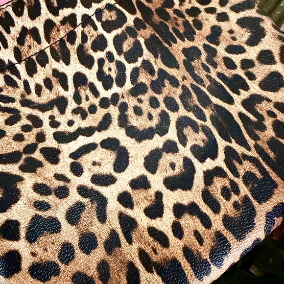 Leopard Print Bag⭐️ Stunning DESIGNER INSPIRED SHOULDER HANDBAG NEW W/TAGS - Picture 13 of 15
